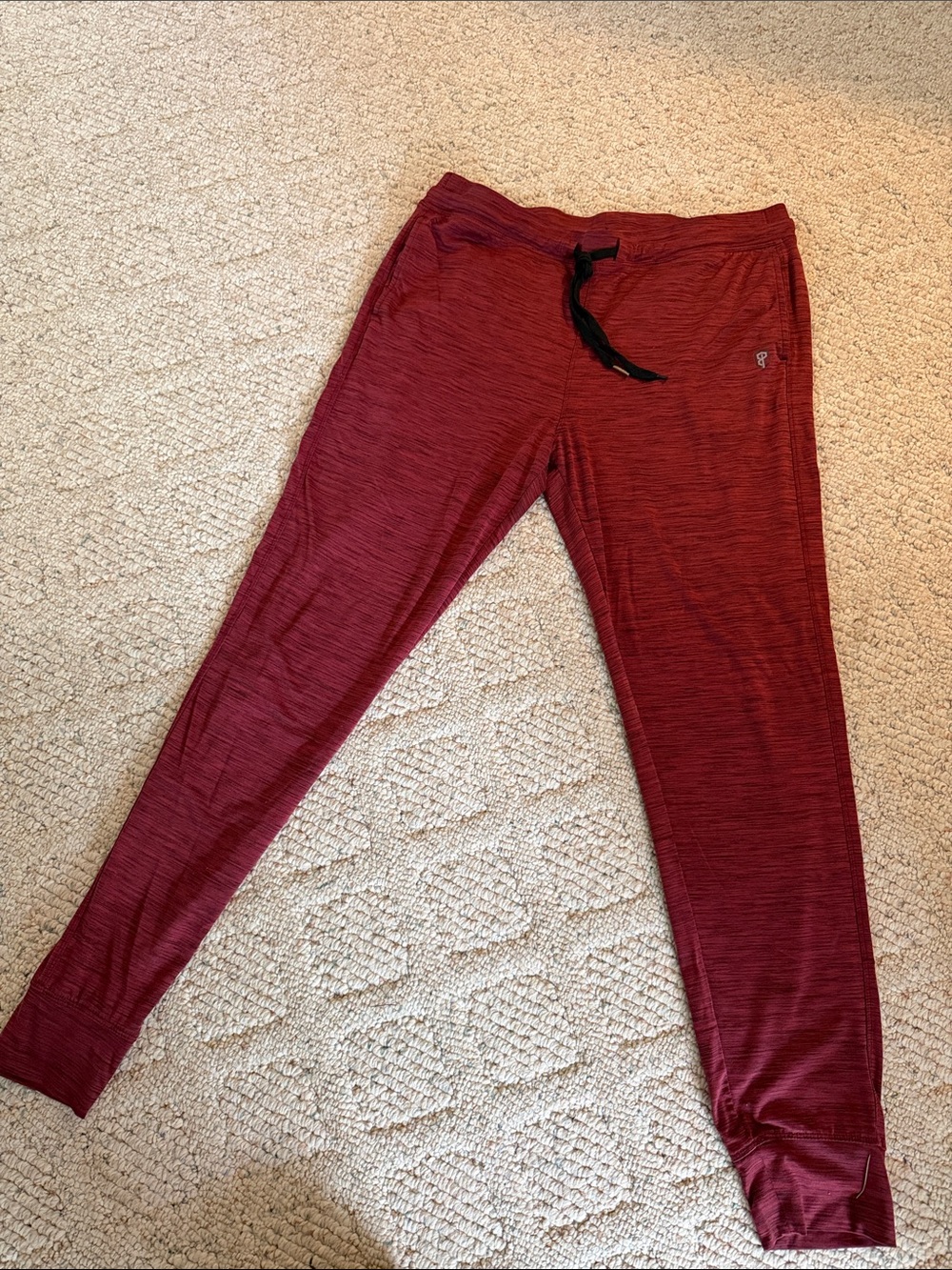 Maroon/ Burgundy Born Primitive Women's Maroon Track Joggers
